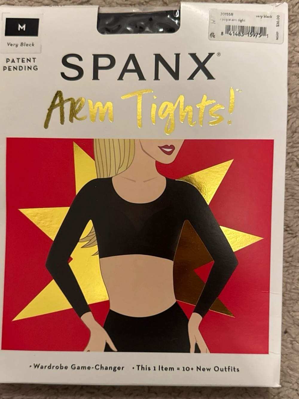 SPANX Black Arm Tights - Black
